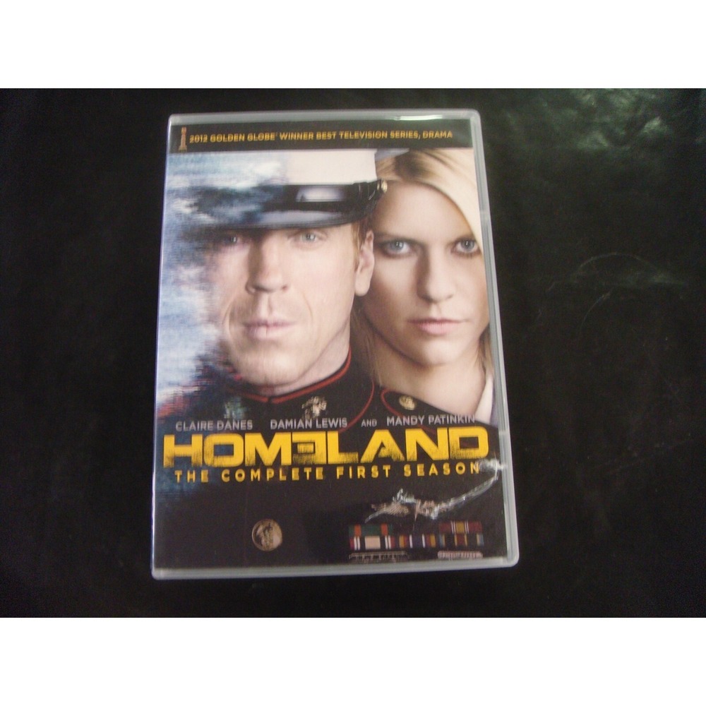 Homeland Complete first season DVD 4 disc set television drama